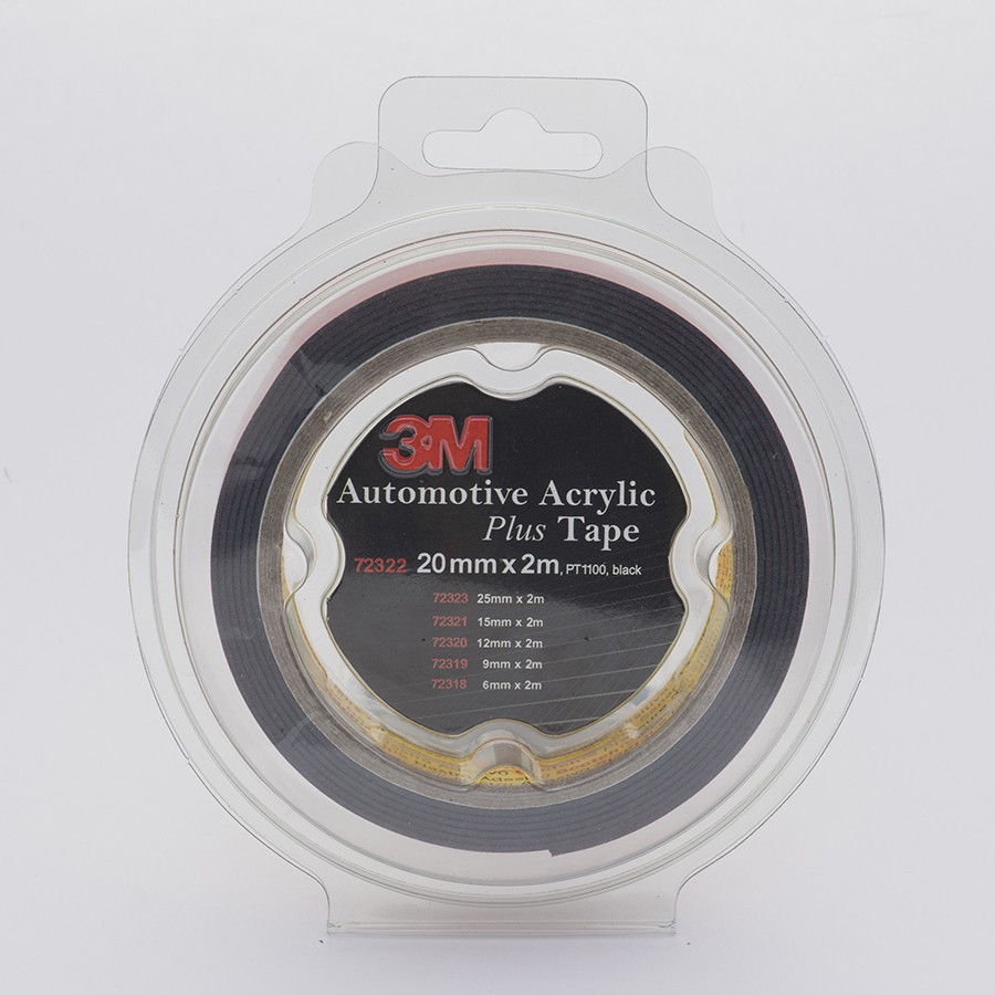 3M Скотчі та ізолента  скотчі двухсторонні ЗМ 1100 2м/_20 mm ЗМ, піноакрилова