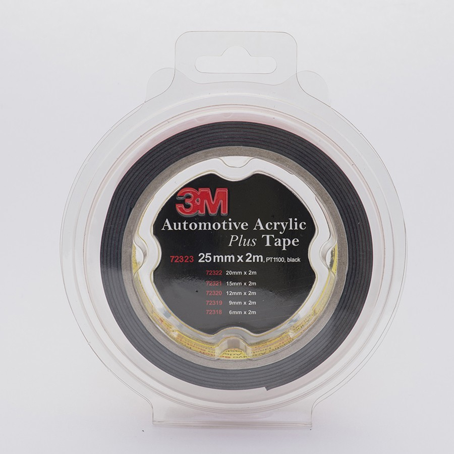 3M Скотчі та ізолента  скотчі двухсторонні ЗМ 1100 2м/_25 mm ЗМ, піноакрилова