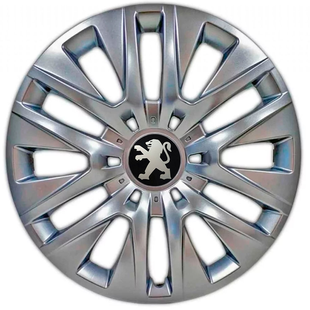 Ковпаки автомобільні R16 SJS 429 для Peugeot, 4 шт.