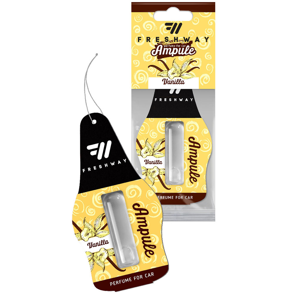 Ароматизатор рідкий Fresh Way  "So Fresh Ampule" Vanilla 4.5ml (25/300)