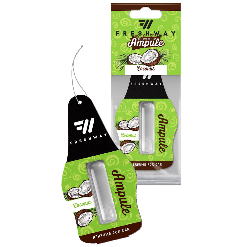 Ароматизатор рідкий Fresh Way  "So Fresh Ampule" Coconut 4.5ml (25/300)