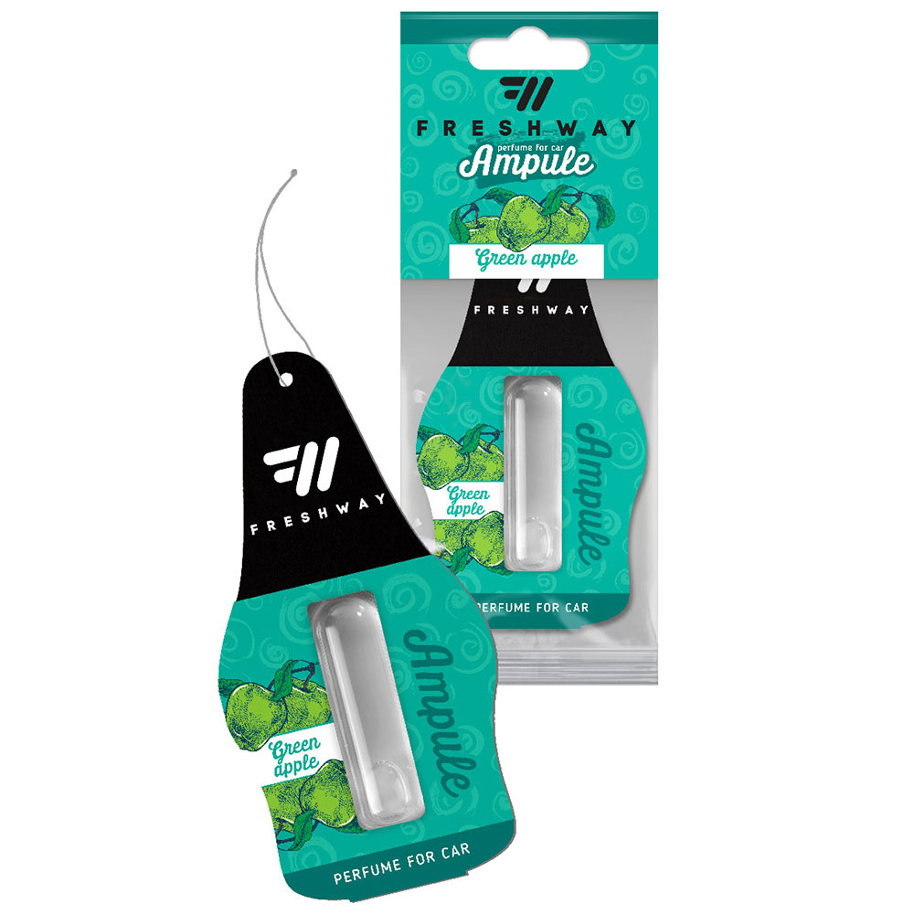 Ароматизатор рідкий Fresh Way  "So Fresh Ampule" Green Apple 4.5ml (25/300)