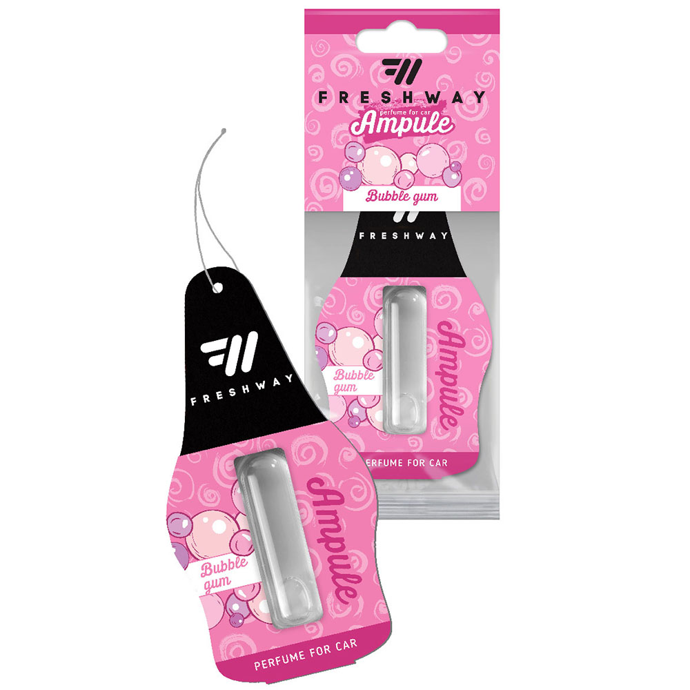 Ароматизатор рідкий Fresh Way  "So Fresh Ampule" Bubble Gum 4.5ml (25/300)