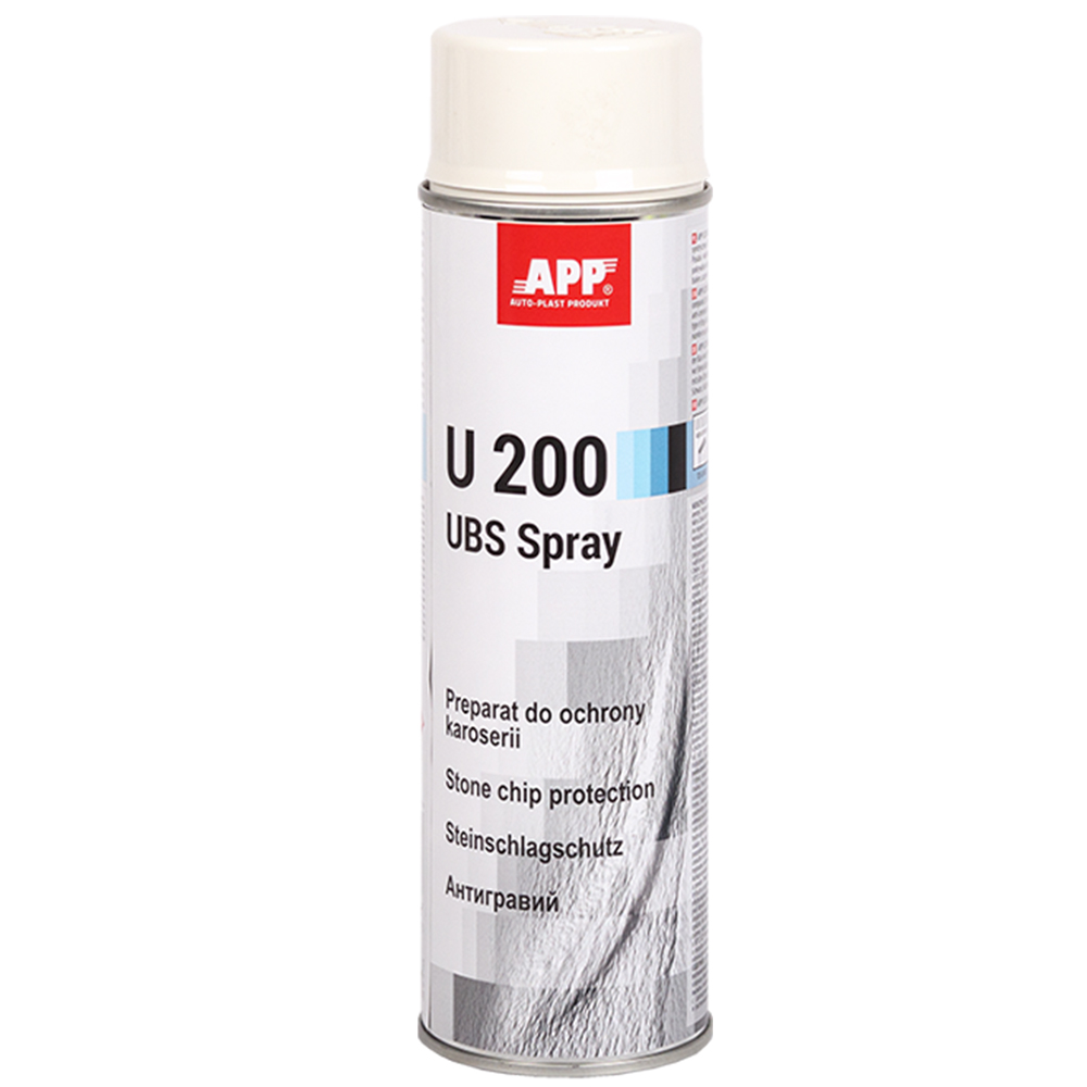 APP  Антигравій APP U200 UBS 0.5l, білий аерозоль