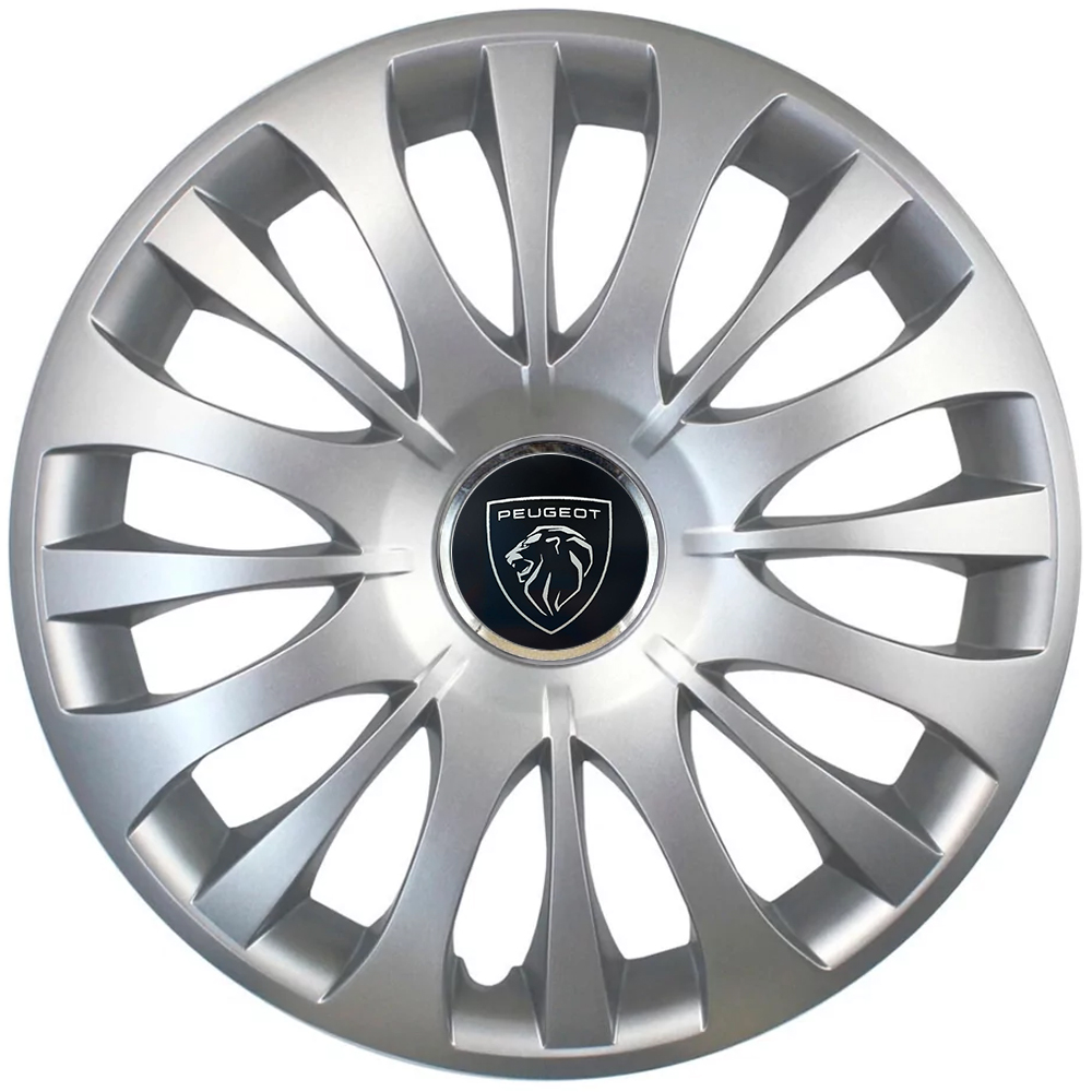 Ковпаки автомобільні R15 SJS 329 для Peugeot, 4 шт.
