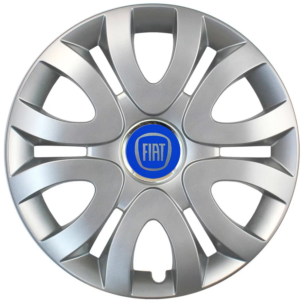 Ковпаки автомобільні R15 SJS 330 для Fiat, 4 шт.