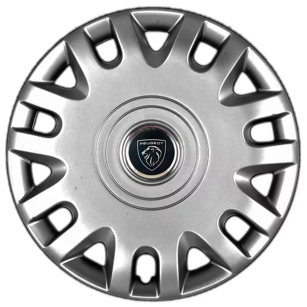 Ковпаки автомобільні R15 SJS 333 для Peugeot, 4 шт.