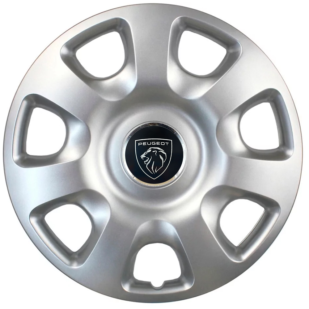 Ковпаки автомобільні R15 SJS 336 для Peugeot, 4 шт.