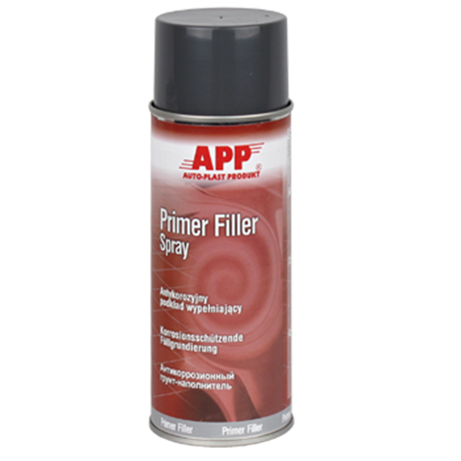 APP  Грунт антикорозійний наповнювач 1K АPP Primer Filler Spray  400ml в аерозолі, шифер