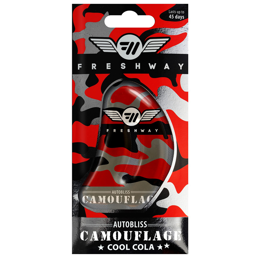 Ароматизатор рідкий Fresh Way  "Camouflage AutoBliss" Cool Cola 8ml