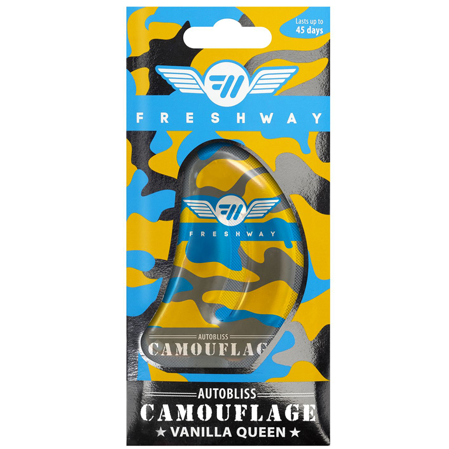 Ароматизатор рідкий Fresh Way  "Camouflage AutoBliss" Vanilla Queen 8ml