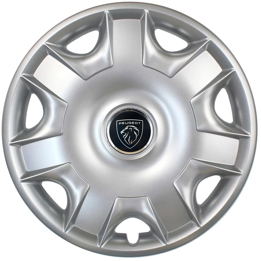 Ковпаки автомобільні R15 SJS 301 для Peugeot, 4 шт.