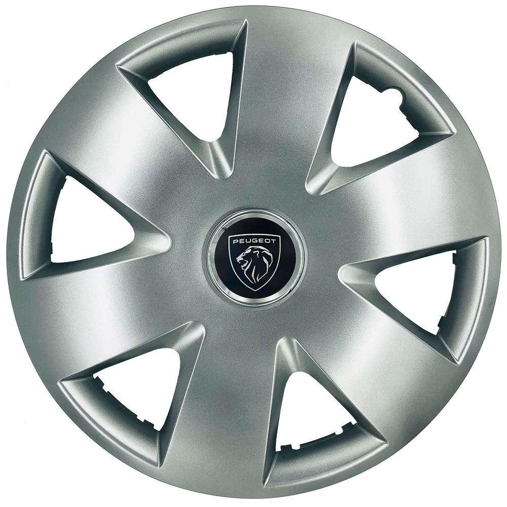 Ковпаки автомобільні R15 SJS 308 для Peugeot, 4 шт.