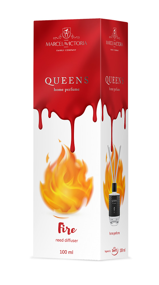 Ароматизатор рідкий для дому/офісу  Tasotti "Car & home" QUEENS White 100ml / Fire