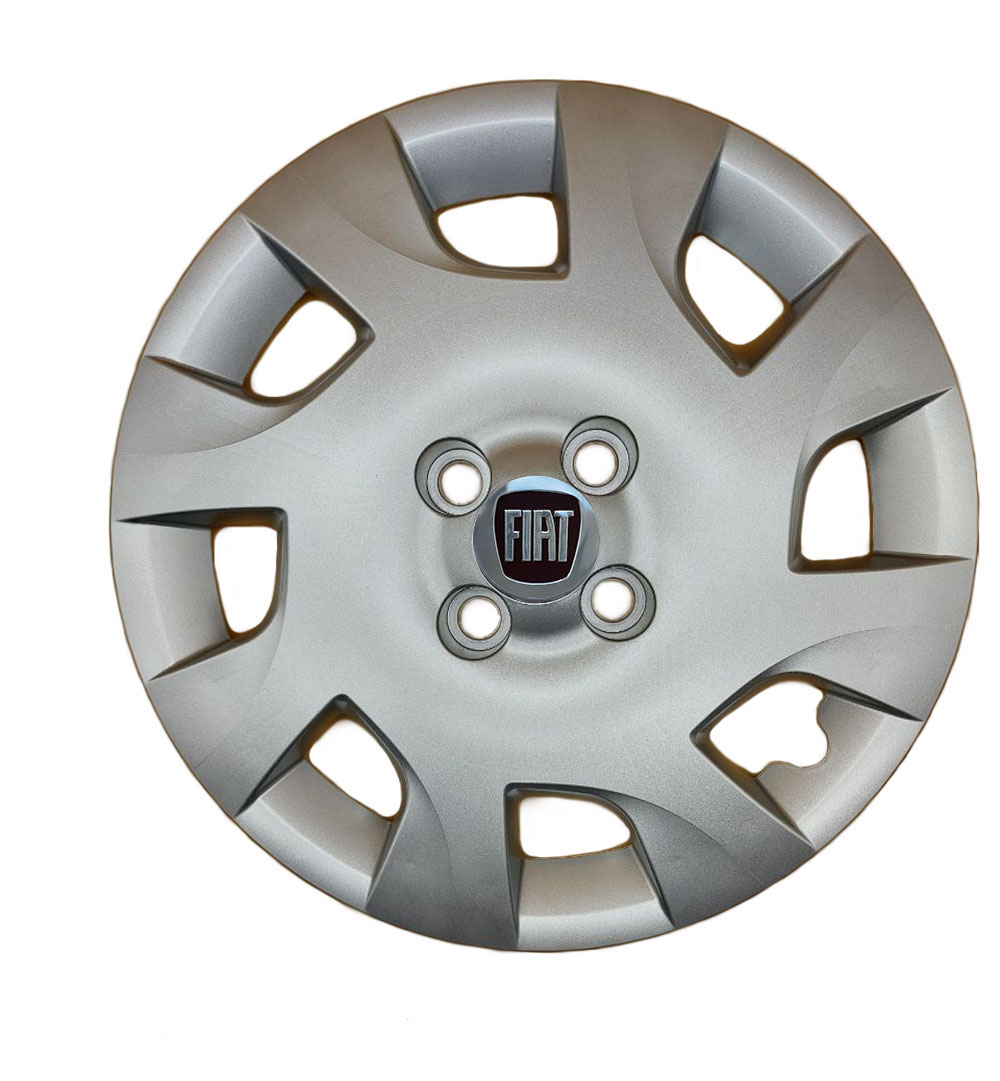 Ковпаки автомобільні R15 AK A133 під болти для Fiat, 4 шт.