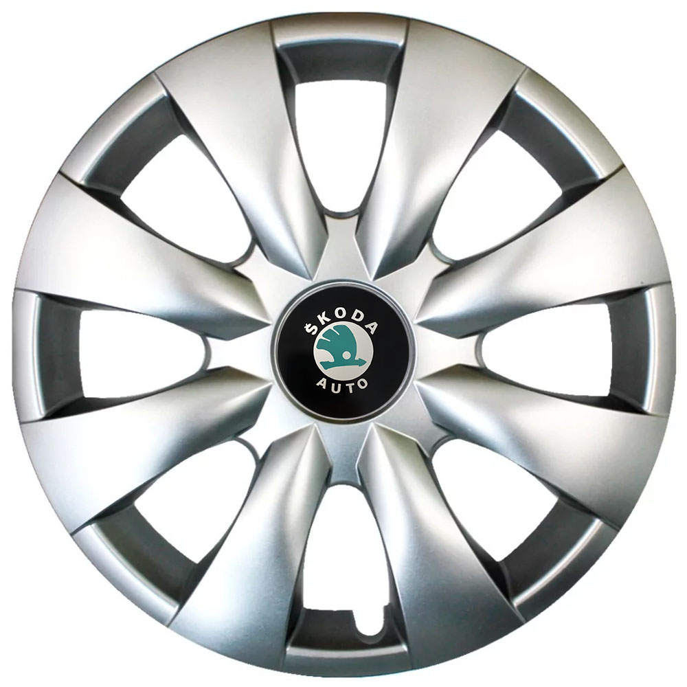 Ковпаки автомобільні R15 SJS 316 для Skoda, 4 шт.