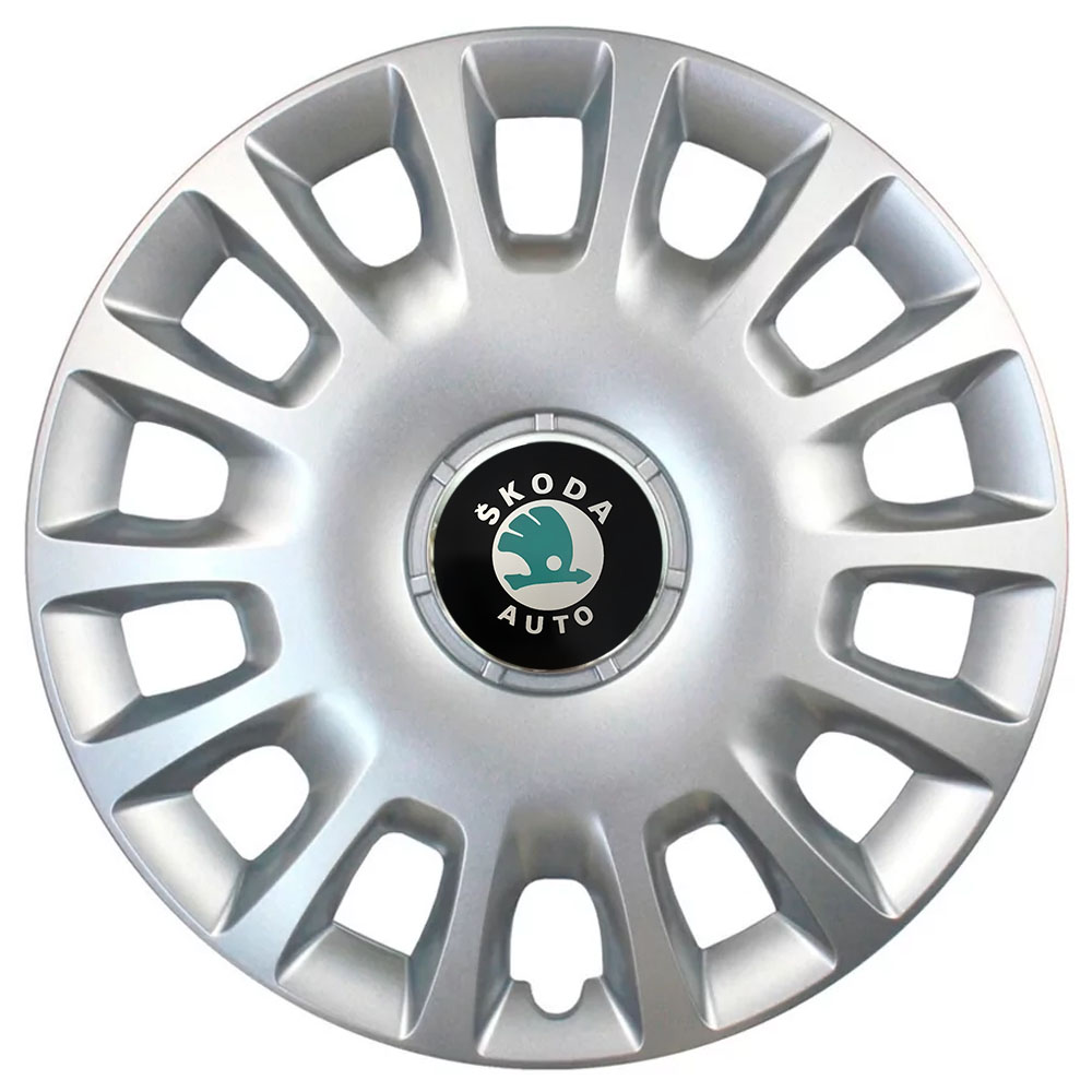 Ковпаки автомобільні R15 SJS 307 для Skoda, 4 шт.