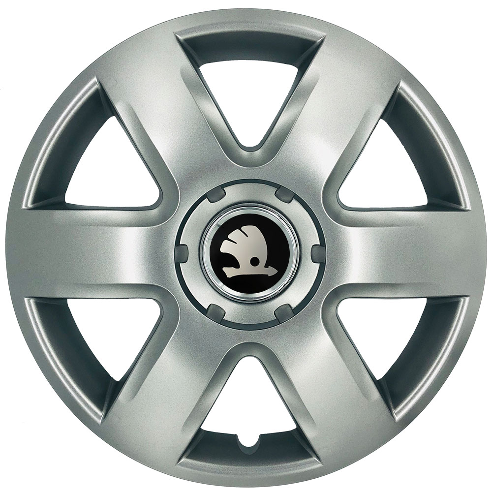 Ковпаки автомобільні R15 SJS 337 для Skoda, 4 шт.