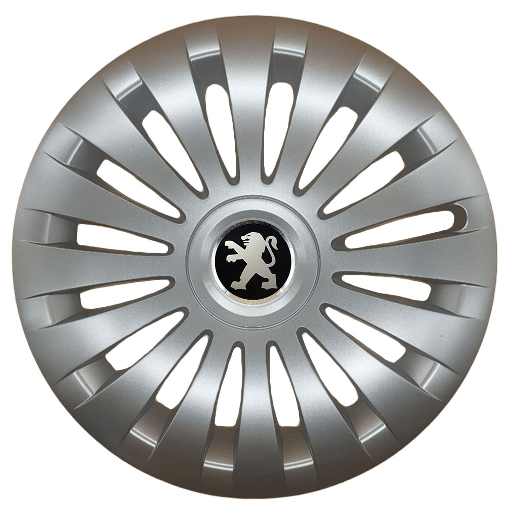 Ковпаки автомобільні R17 SJS 504 для Peugeot, 4 шт.