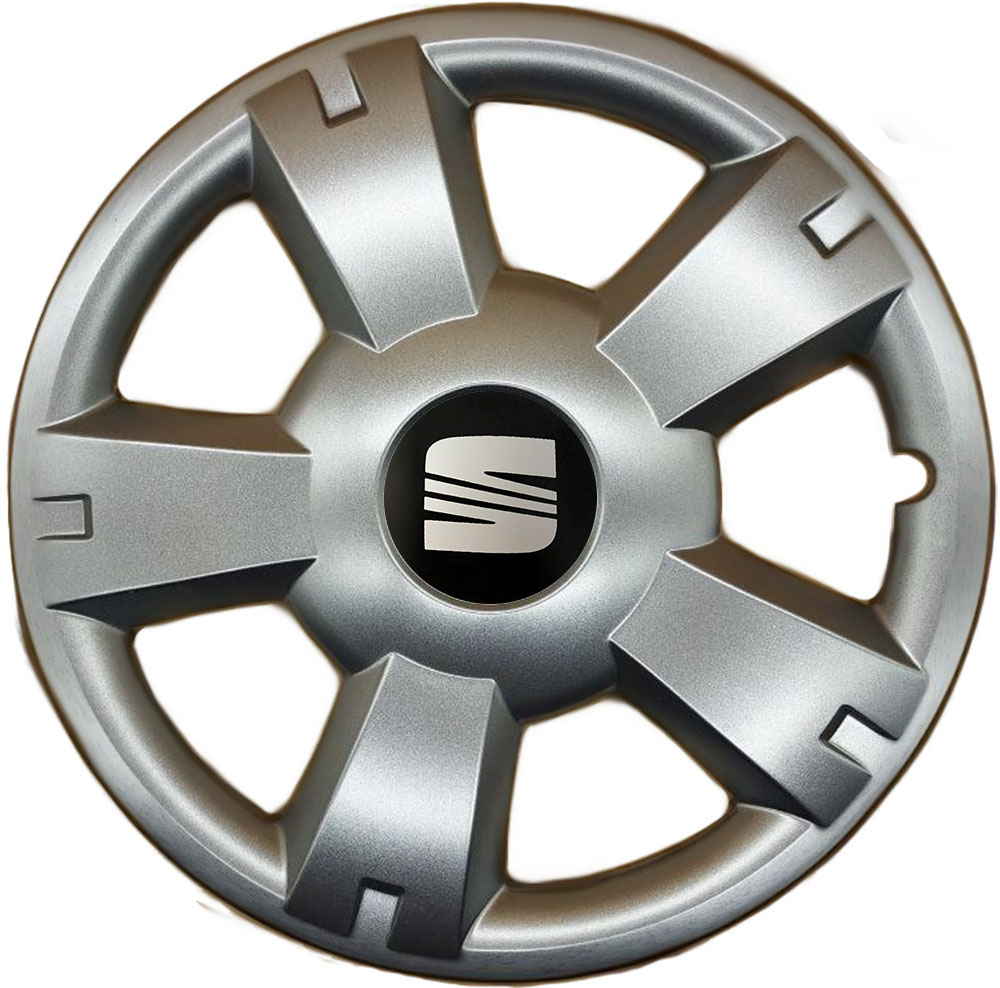 Ковпаки автомобільні R14 SJS 201 під болти для Seat, 4 шт.