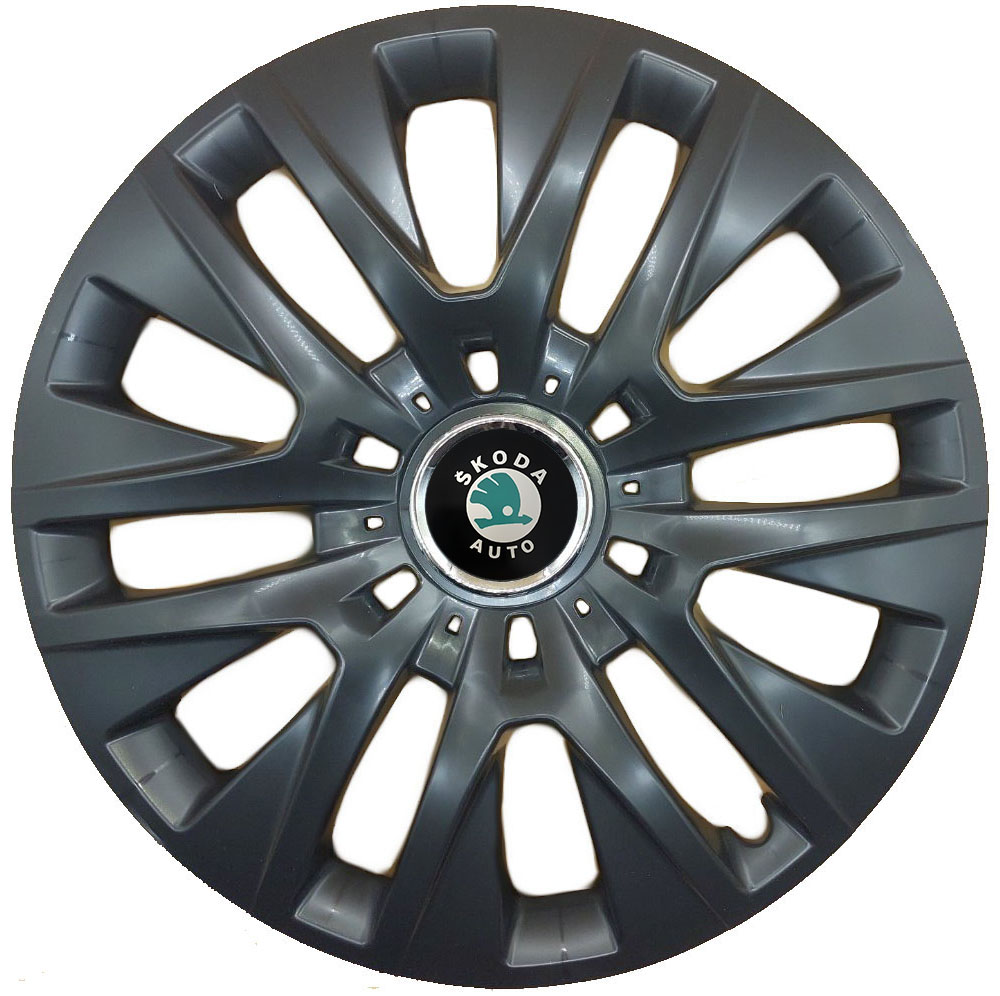 Ковпаки автомобільні R16 SJS 429 для Skoda, 4 шт.