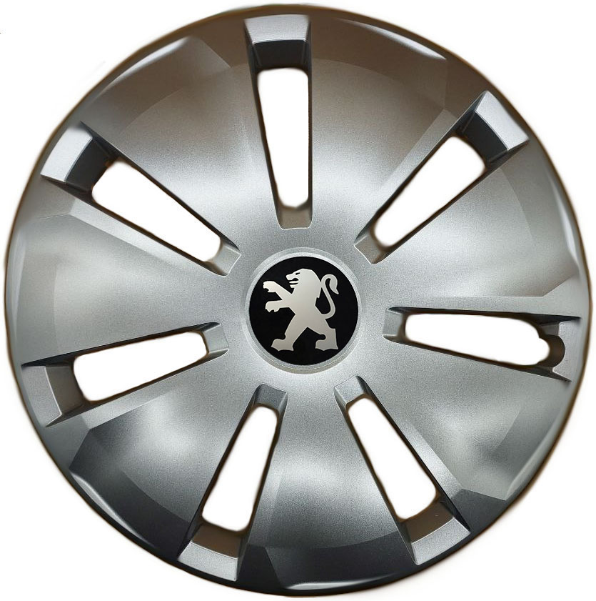 Ковпаки автомобільні R16 SJS 433 для Peugeot, 4 шт.