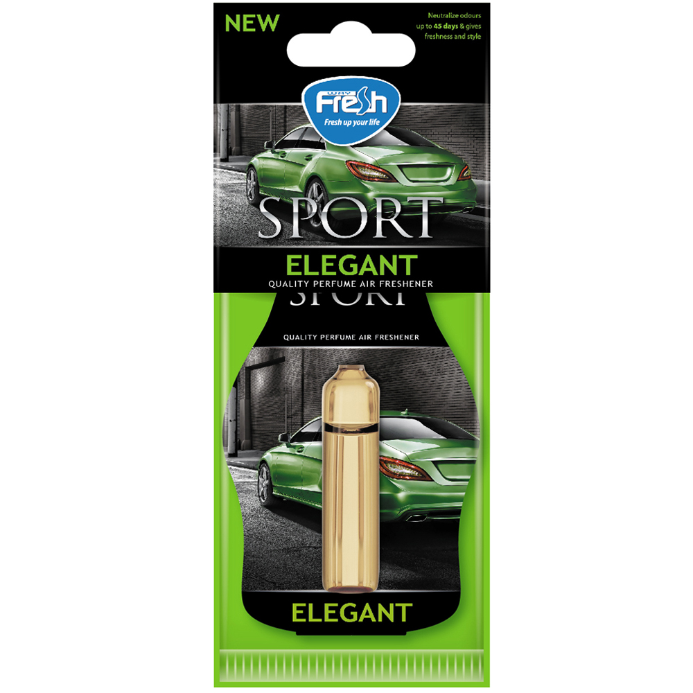 Ароматизатор рідкий Fresh Way  "Sport Ampule" Elegant 4.5ml (25/300)