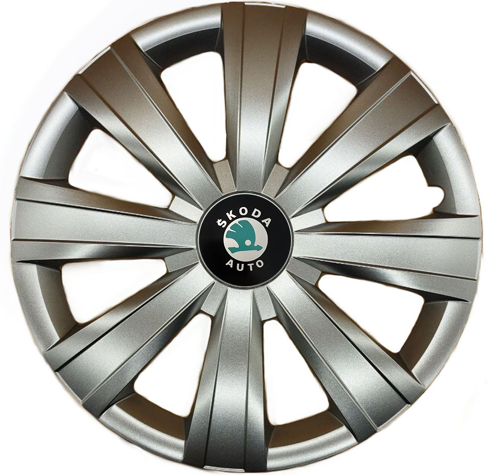 Ковпаки автомобільні R15 SJS 328 для Skoda, 4 шт.