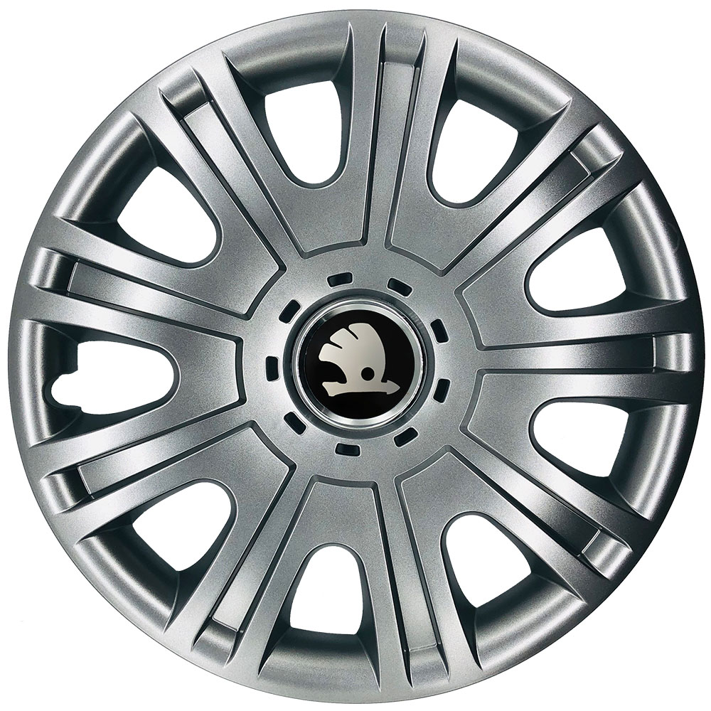 Ковпаки автомобільні R15 SJS 319 для Skoda, 4 шт.