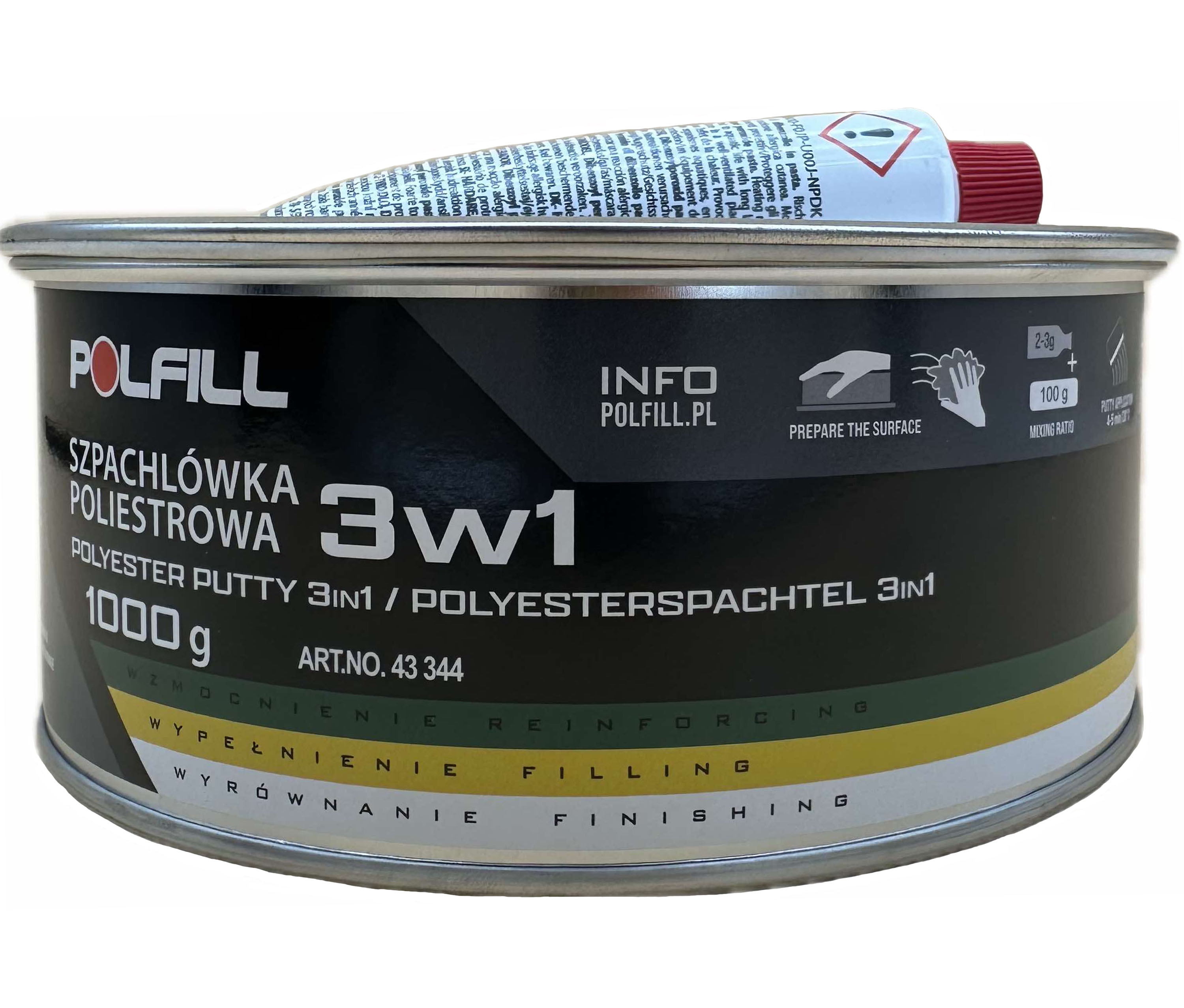 Polfill  Шпатлівка 3 в1 Polfill  з зат. 1,0 kg