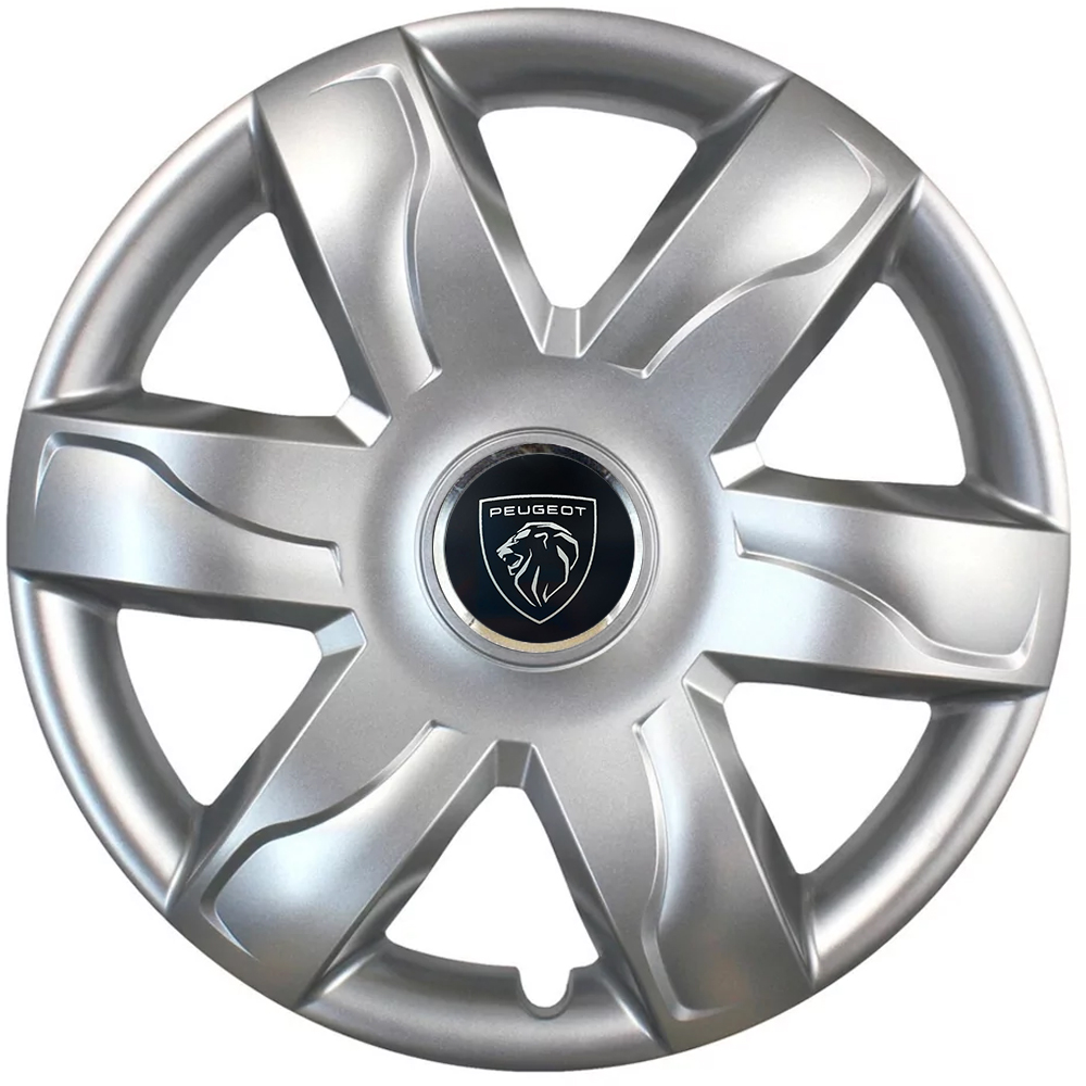 Ковпаки автомобільні R15 SJS 318 для Peugeot, 4 шт.