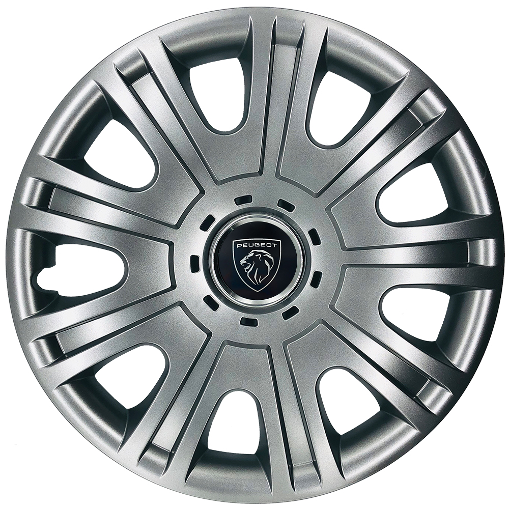 Ковпаки автомобільні R15 SJS 319 для Peugeot, 4 шт.