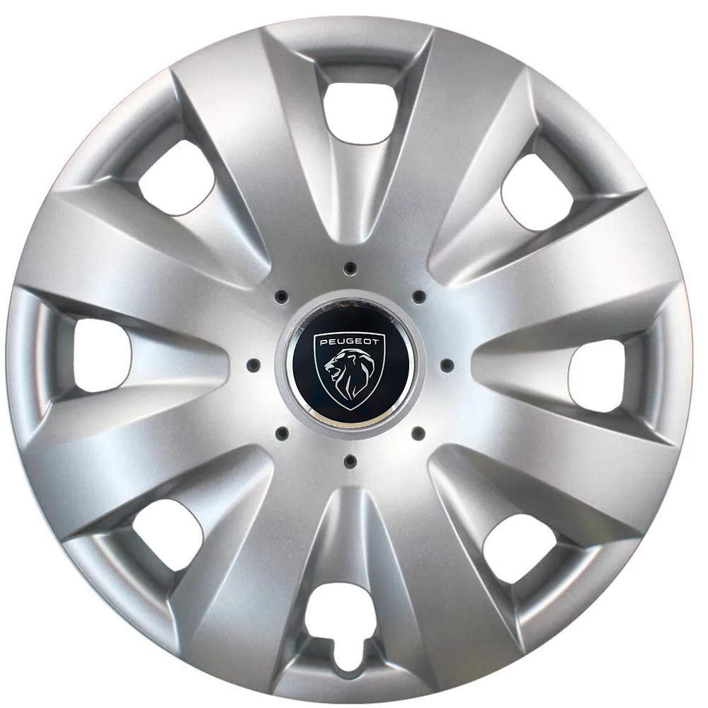 Ковпаки автомобільні R15 SJS 321 для Peugeot, 4 шт.
