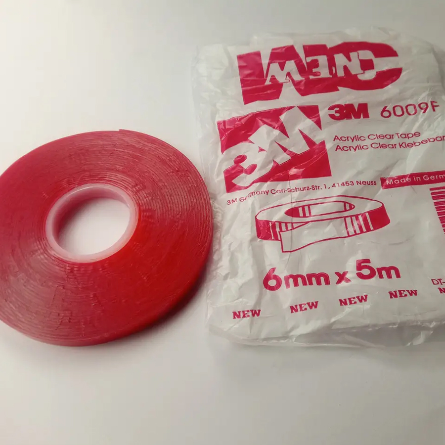 3M Скотчі та ізолента  скотчі двухсторонні ЗМ GT6009F 5м/06 mm, прозорий