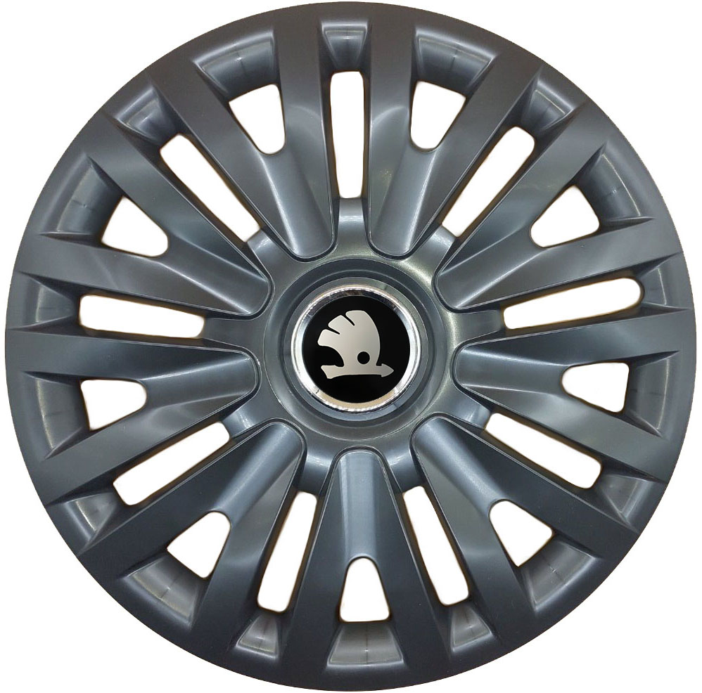 Ковпаки автомобільні R14 SJS 217 для Skoda, 4 шт.
