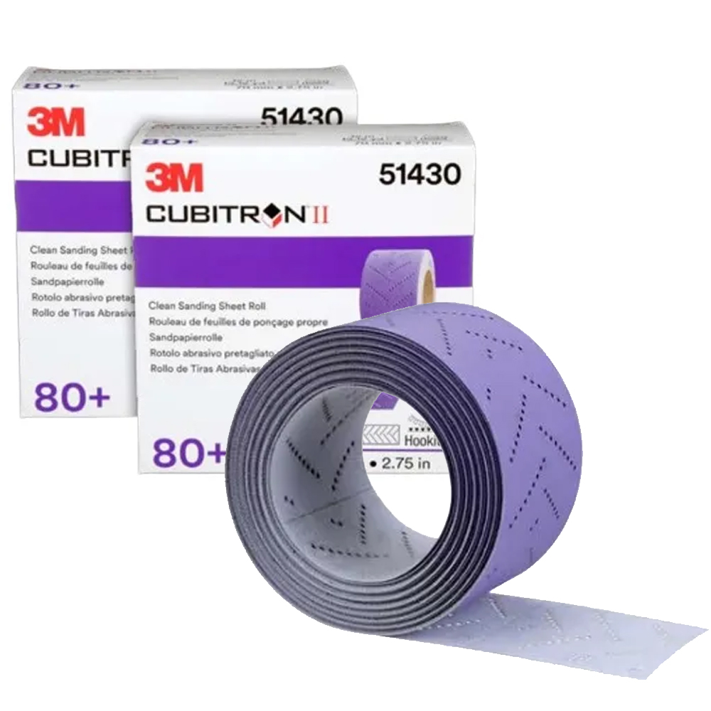 3M  Смужка абразивна 3M Cubitron 737U Clean Sanding P080 70mm*12m