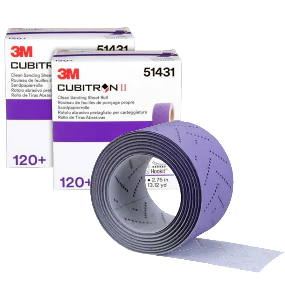 3M  Смужка абразивна 3M Cubitron 737U Clean Sanding P120 70mm*12m