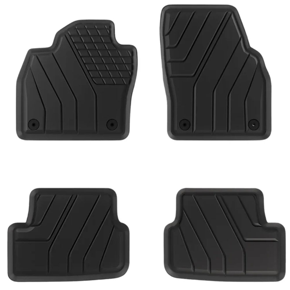 Килимки в салон для Volkswagen T-Cross I (2019–дотепер), кросовер, 4 шт., Amal Plast