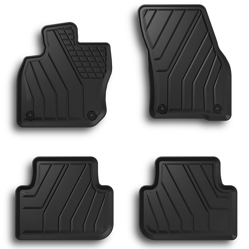 Килимки в салон для Volkswagen Tiguan III (2024–дотепер), кросовер, 4 шт., Amal Plast
