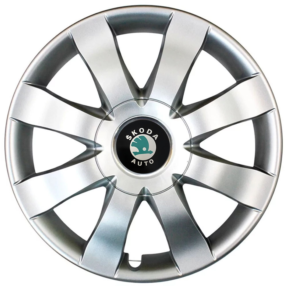 Ковпаки автомобільні R15 SJS 323 для Skoda, 4 шт.