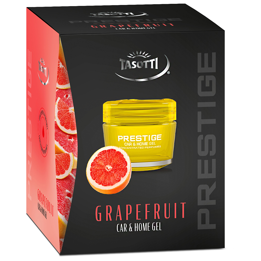 Ароматизатори гелеві - на панель Tasotti  Gel Prestige Grapefruit (уп.16шт/ящ.48шт) 50ml NEW