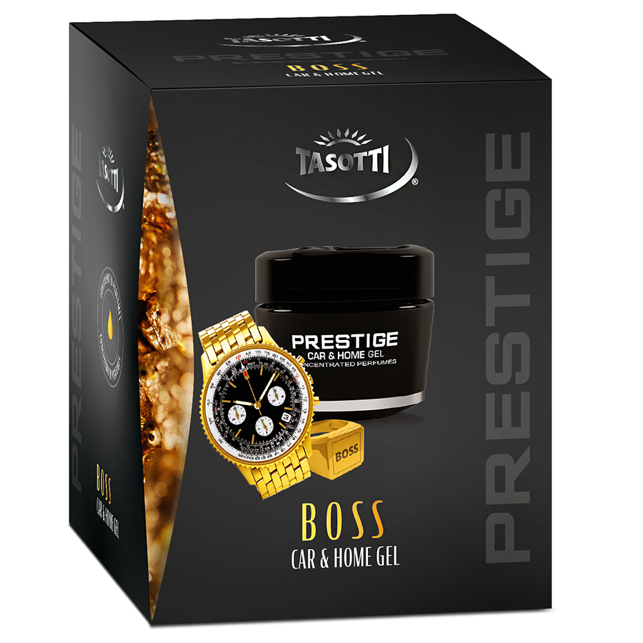 Ароматизатори гелеві - на панель Tasotti  Gel Prestige Boss (уп.16шт/ящ.48шт) 50ml NEW