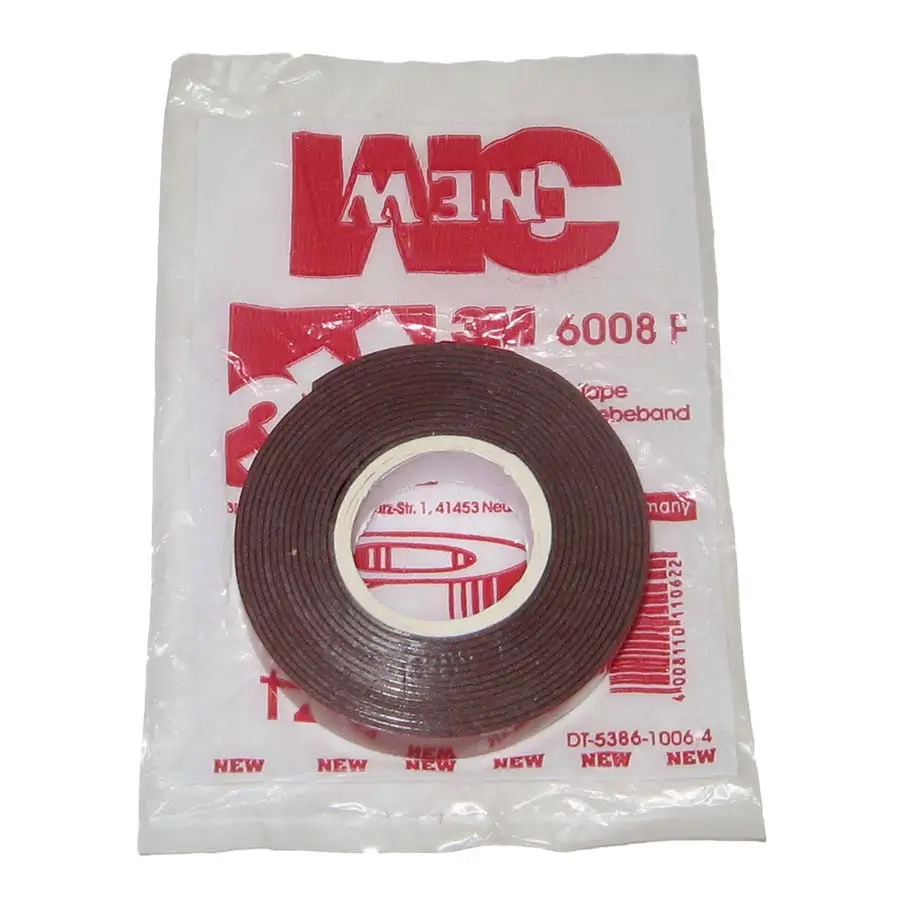 3M Скотчі та ізолента  скотчі двухсторонні ЗМ GT6009F 1м/08 mm, прозорий