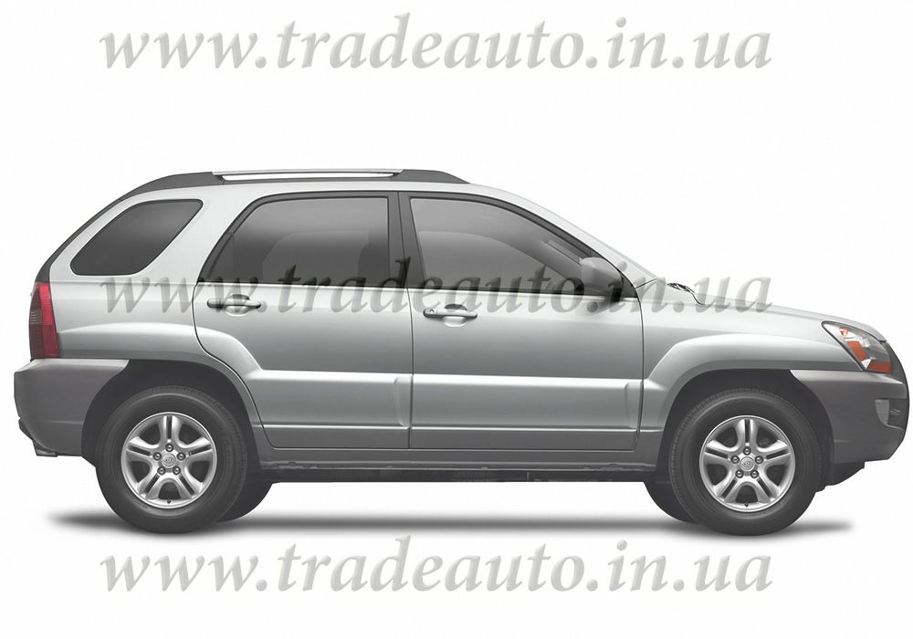 Дефлектори вікон (вітровики) для Kia Sportage II / KM/JES (2004–2010), кросовер, вставні, 4шт., HEKO
