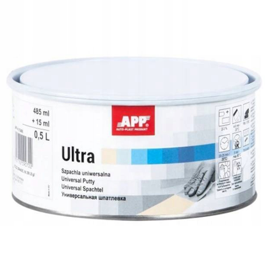 APP  Шпаклівка універсальна легка APP Ultra з зат. 1,0l, до 06.27