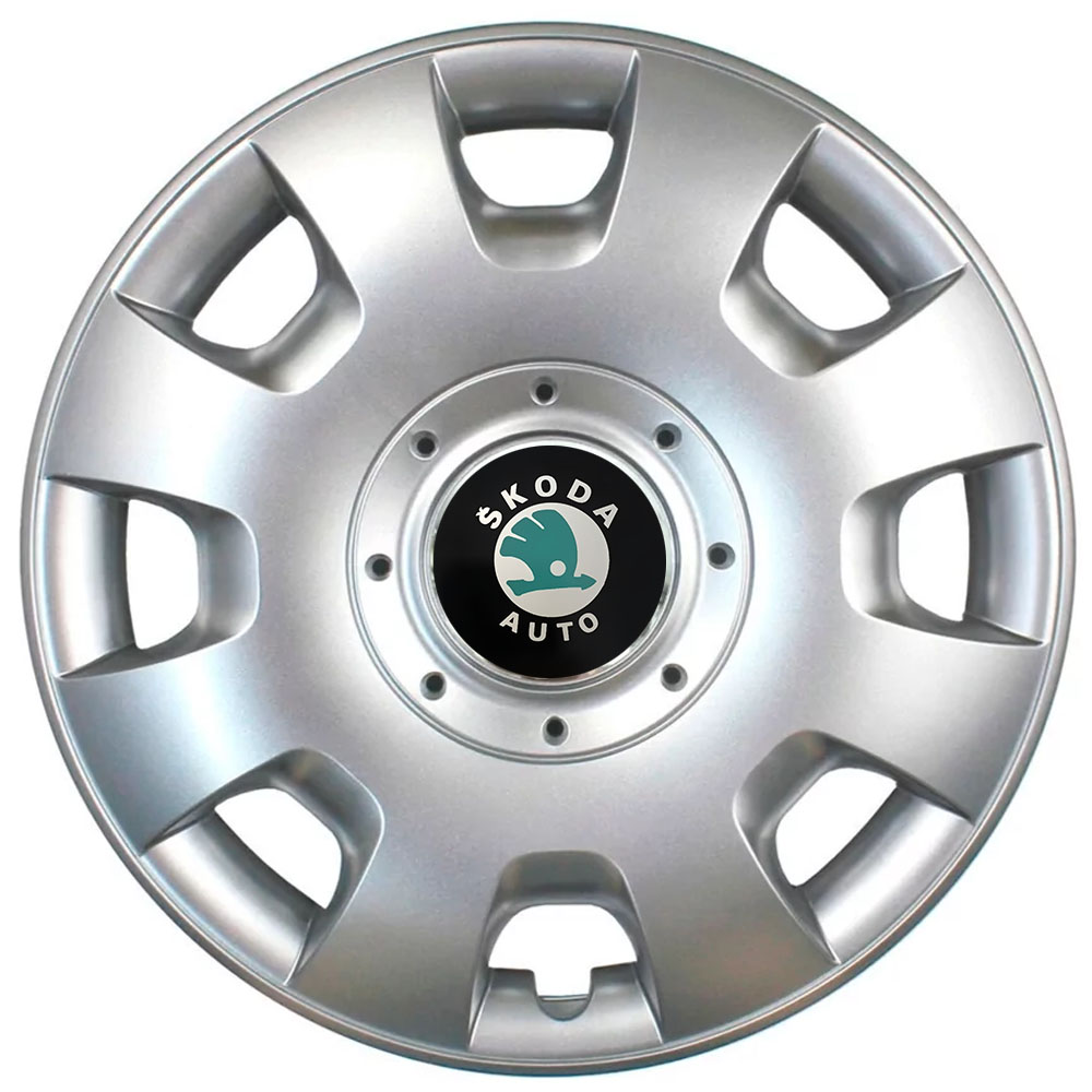Ковпаки автомобільні R13 SJS 107 для Skoda, 4 шт.