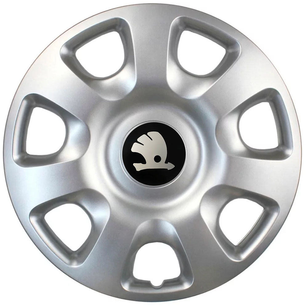 Ковпаки автомобільні R15 SJS 336 для Skoda, 4 шт.