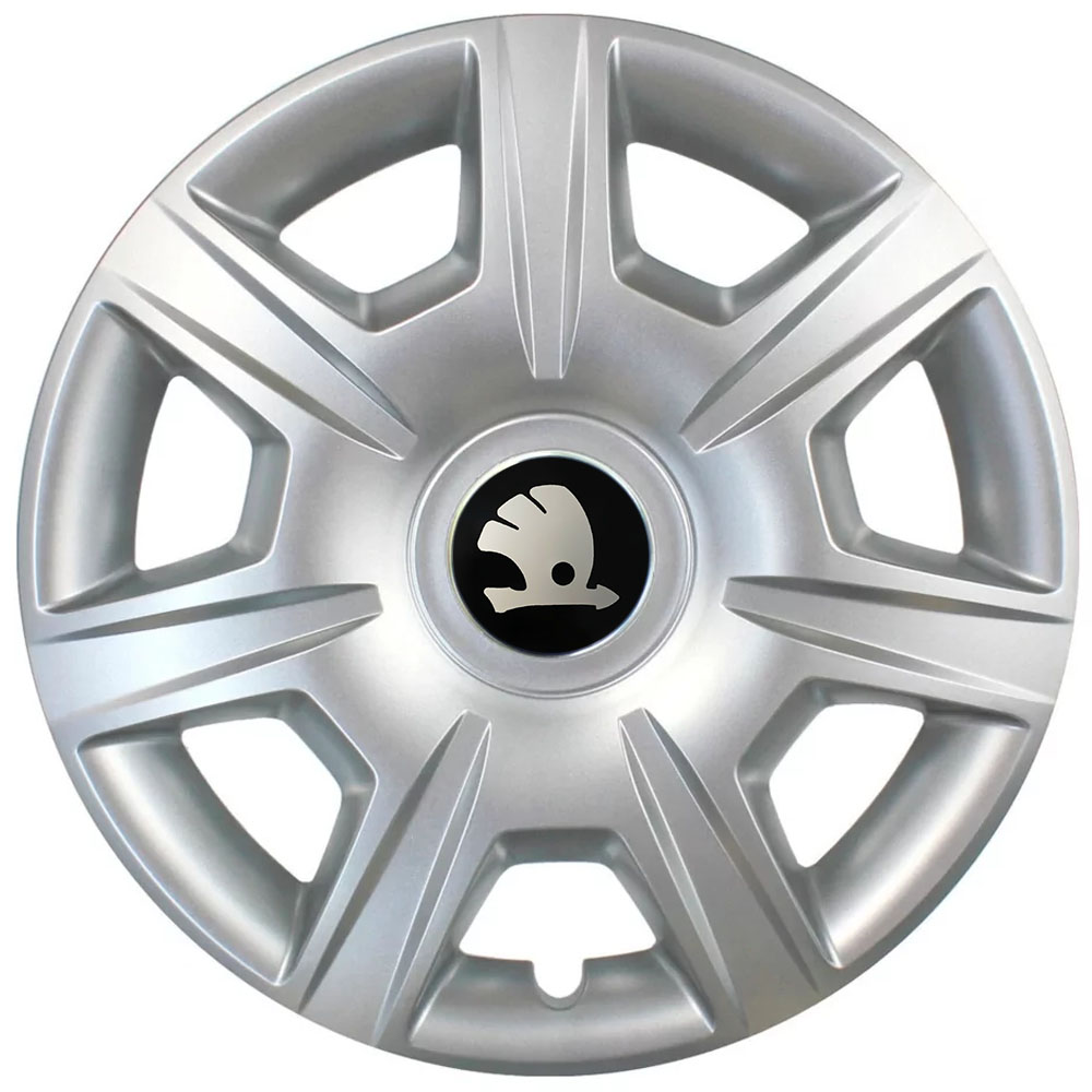 Ковпаки автомобільні R15 SJS 327 для Skoda, 4 шт.
