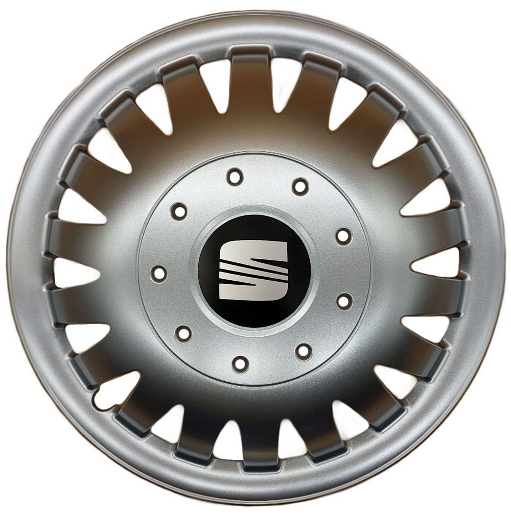 Ковпаки автомобільні R15 SJS 320 для Seat, 4 шт.
