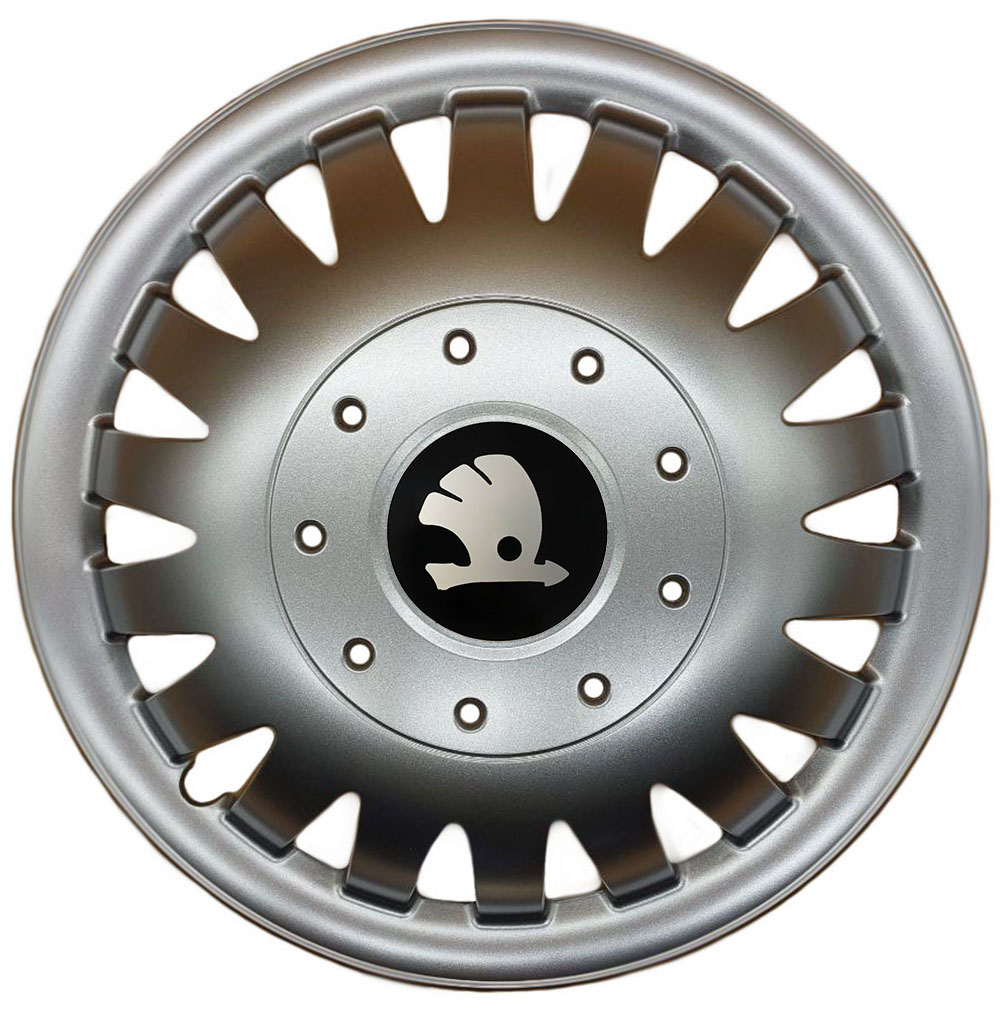 Ковпаки автомобільні R15 SJS 320 для Skoda, 4 шт.